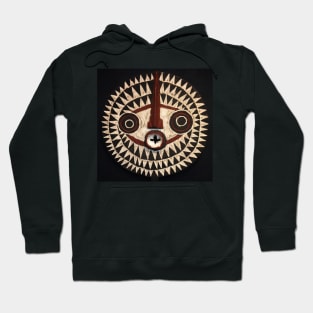 African Tribal Mask Hoodie